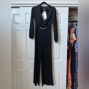 Size 2 Bebe black Jumpsuit long sleeve